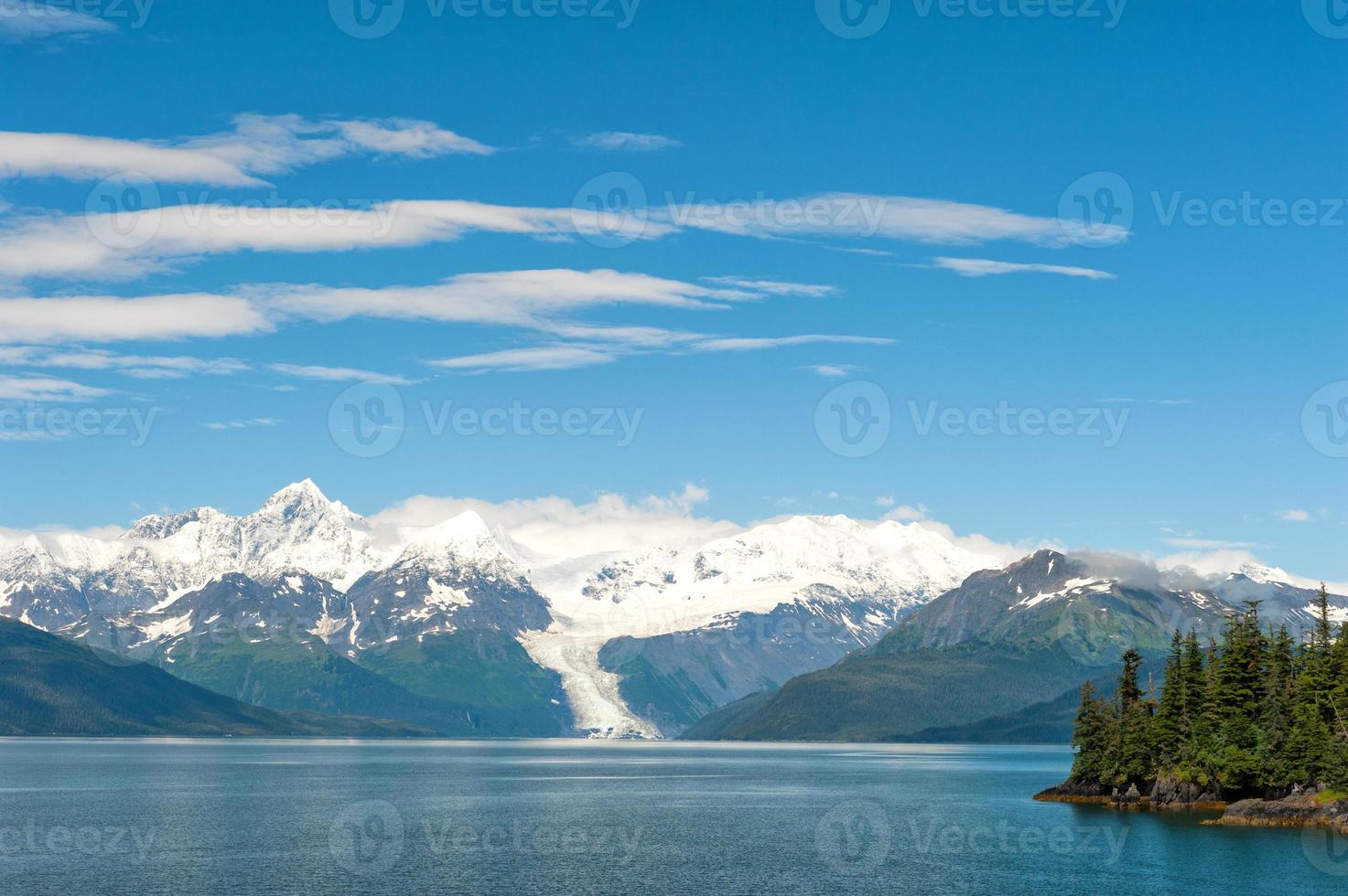 alaska prince william son glacier vue photo