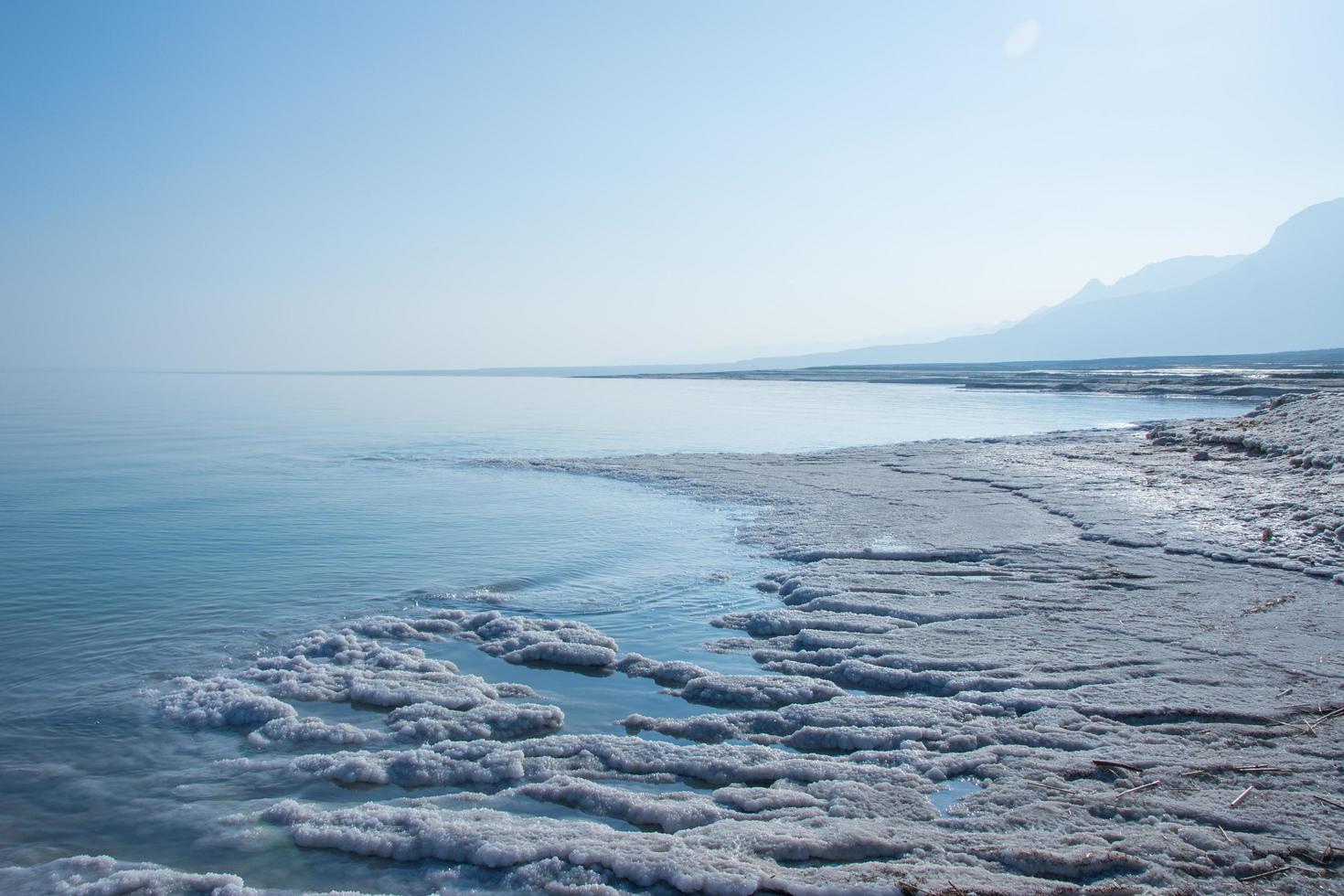 rivage de la mer morte photo