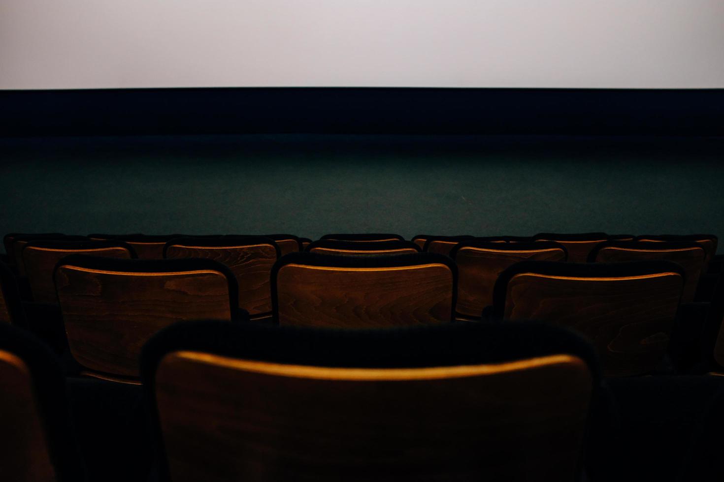 dossiers de siège de théâtre photo