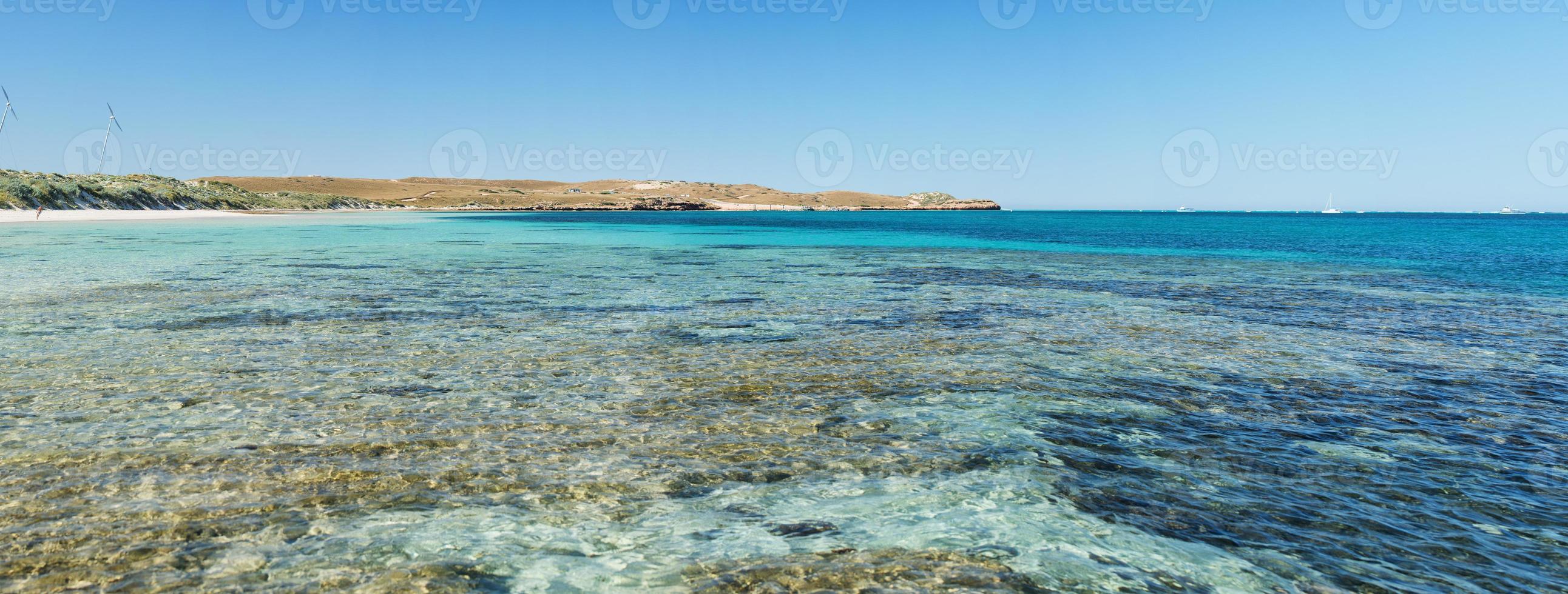 paysage panoramique de la côte ouest de l'australie photo