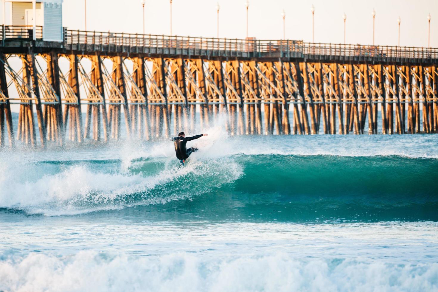 Surfez à Oceanside, Californie photo
