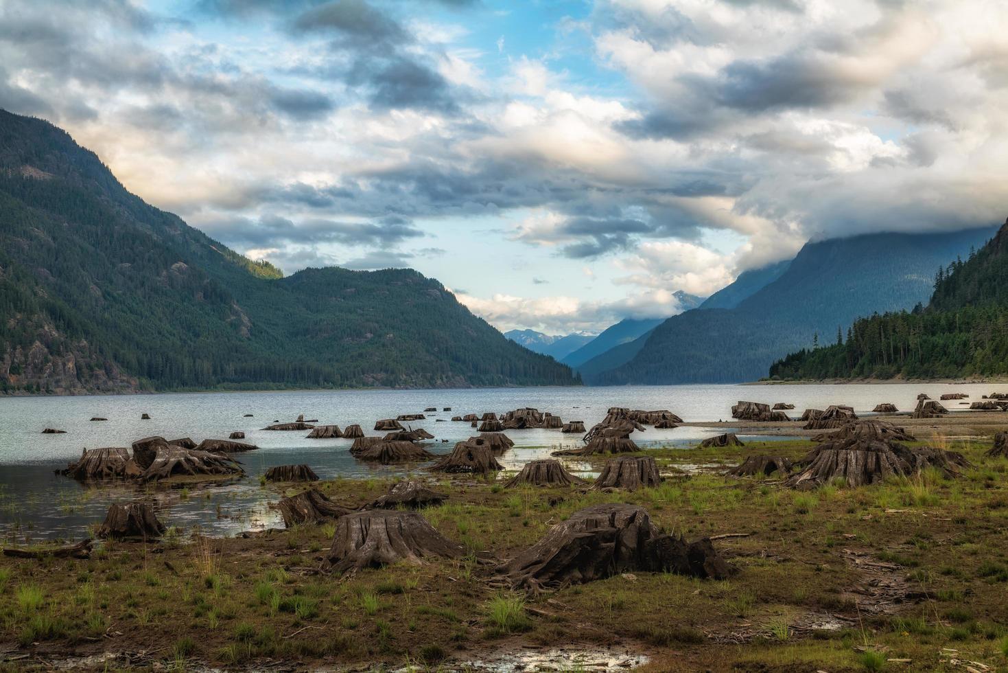 vue sur le lac Buttle photo