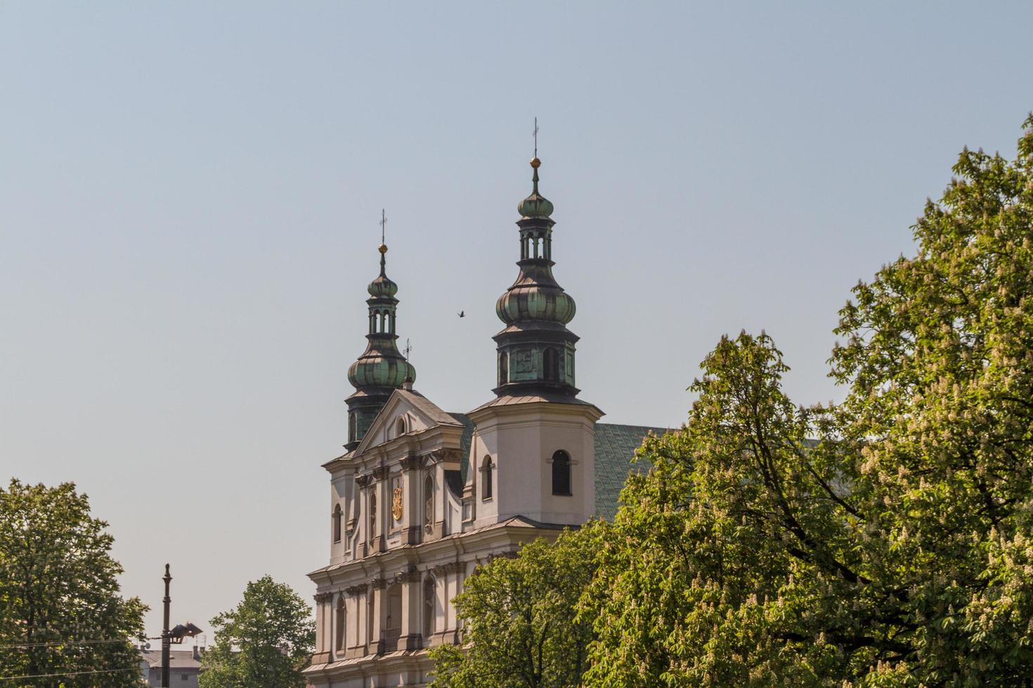 bâtiment historique à Cracovie. Pologne photo