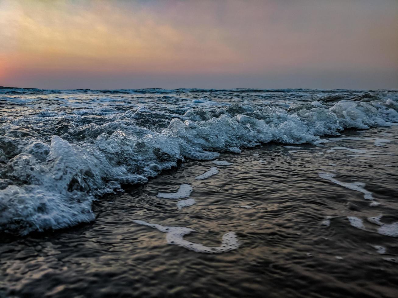 gros plan des vagues photo