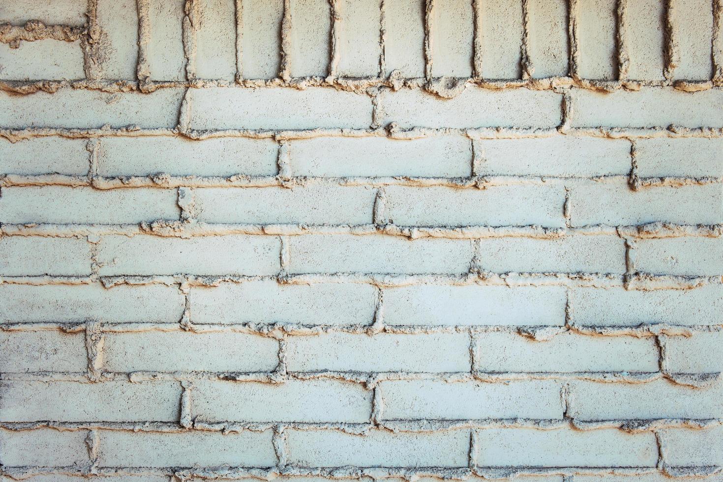 mur de briques blanches photo