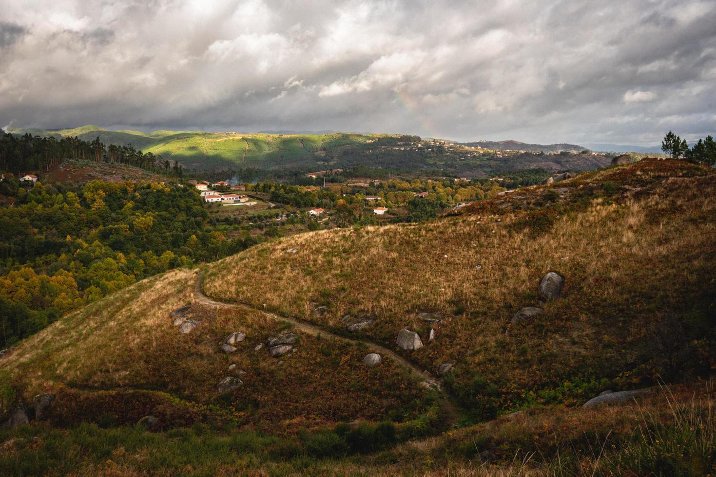 scène de paysage de campagne photo