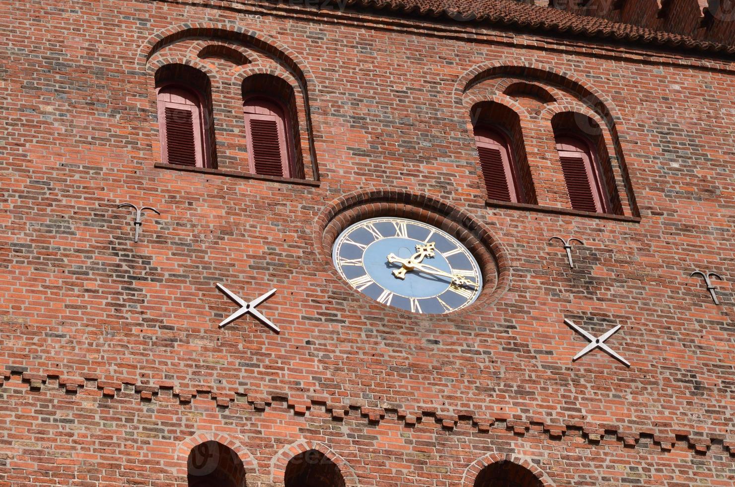 horloge de l'église photo