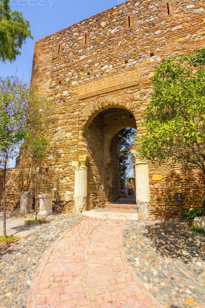 ancienne porte de passage en brique dans le célèbre photo