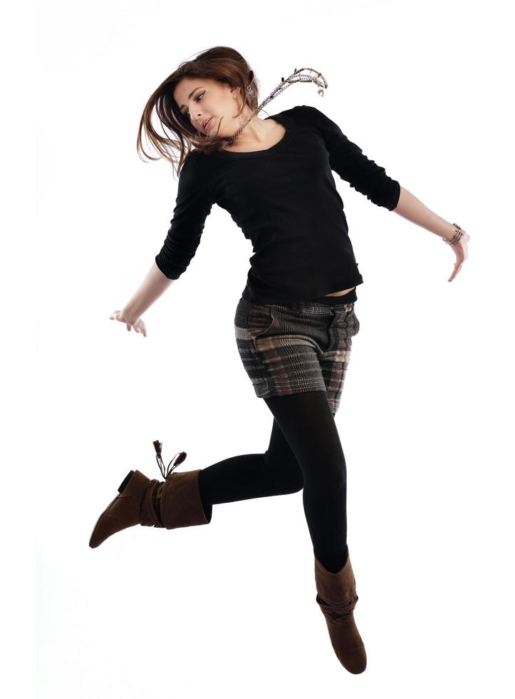 jeune femme danse photo