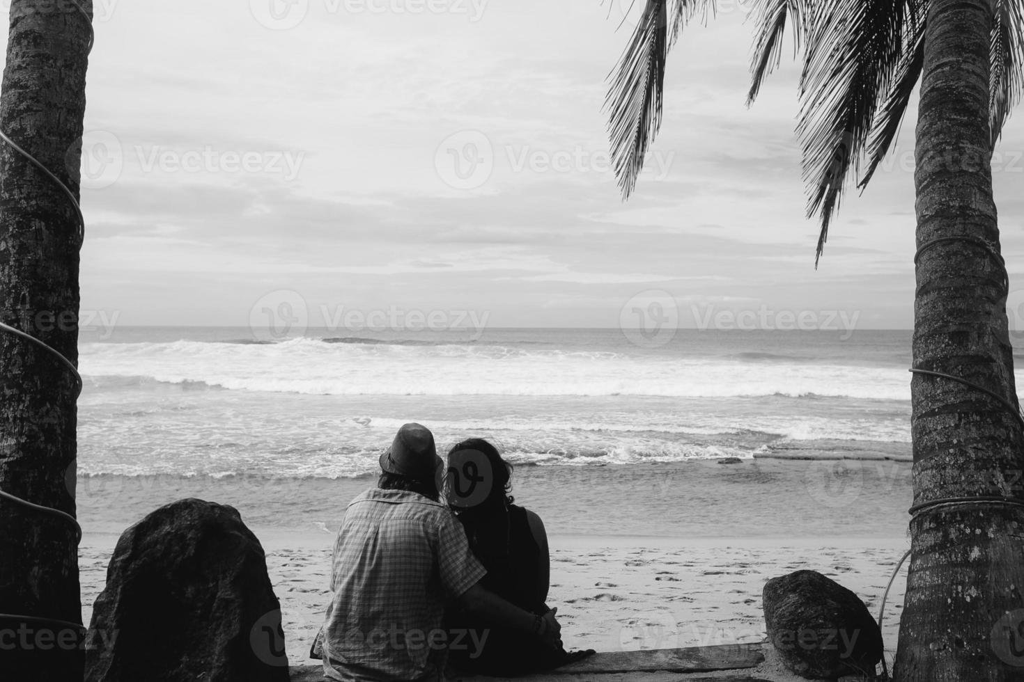 portrait de couple en plein air photo