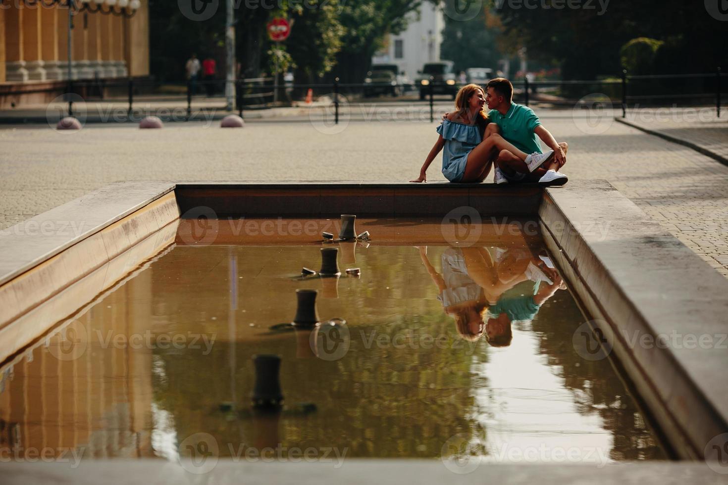 portrait de couple en plein air photo