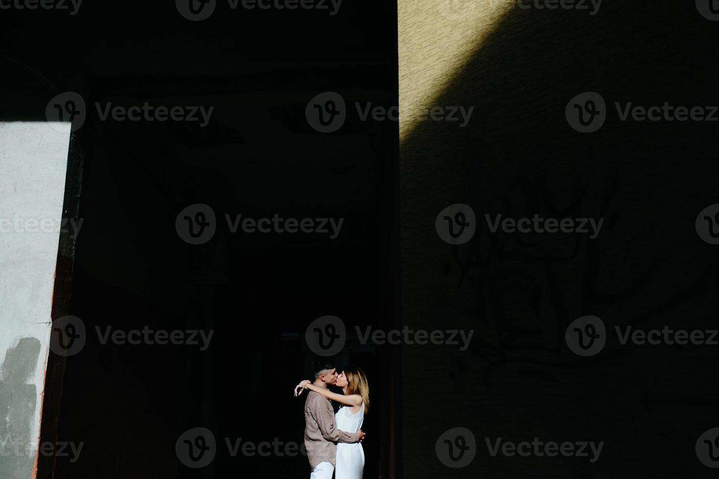 vue portrait de couple photo