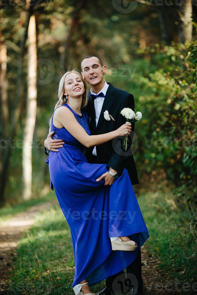 vue de la fête de mariage photo