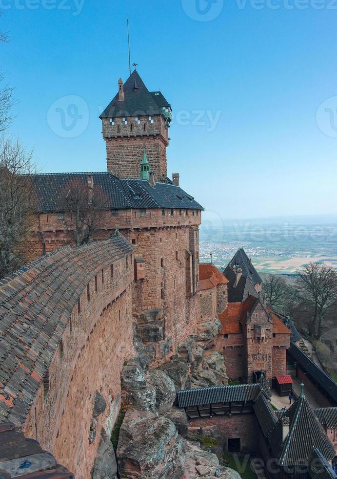 château du haut-koenigsbourg, haut-rhin, france, 2017 photo