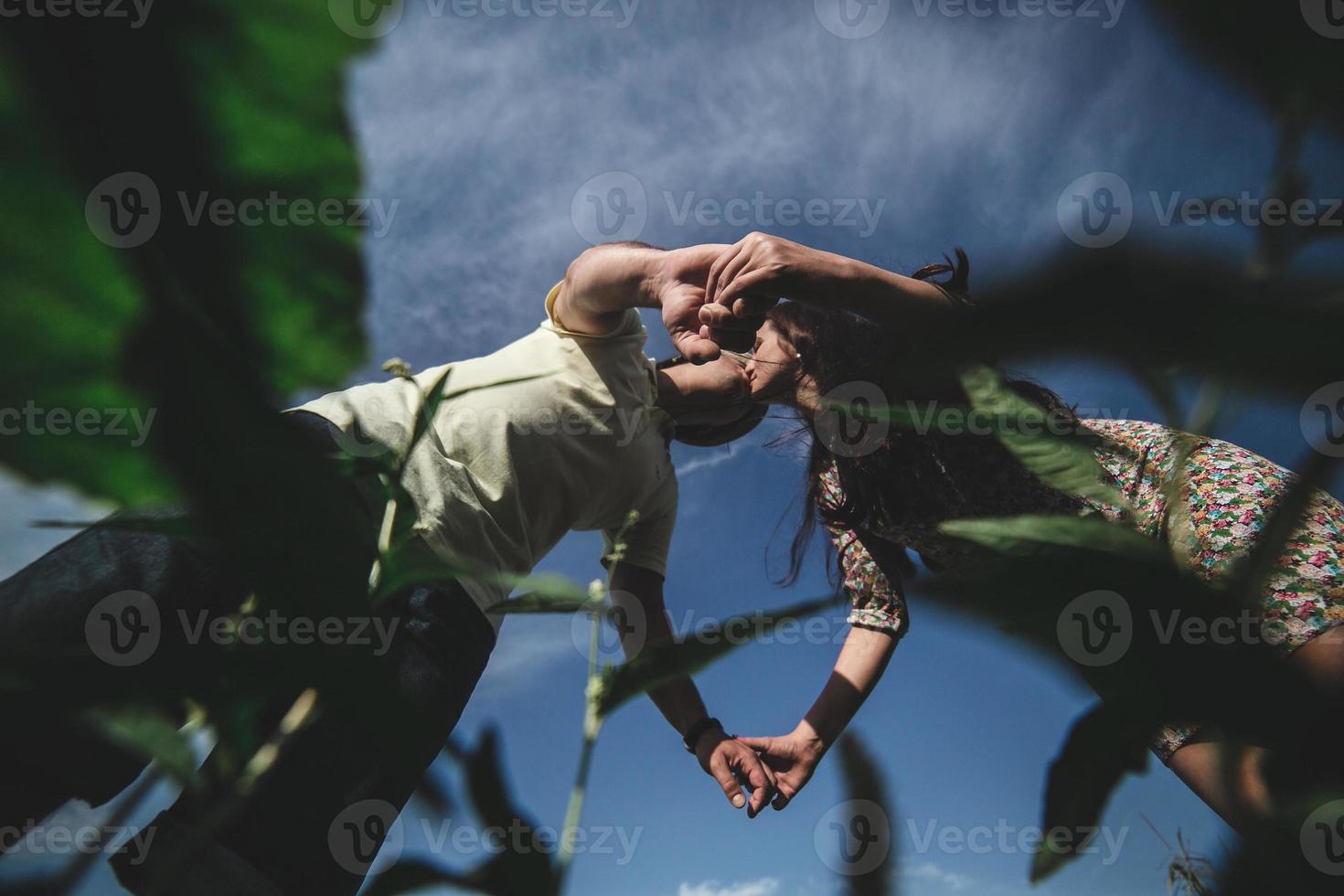 portrait de grossesse en couple photo