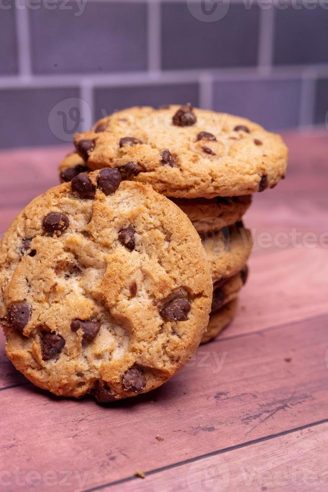 gâteaux avec des pépites de chocolat photo