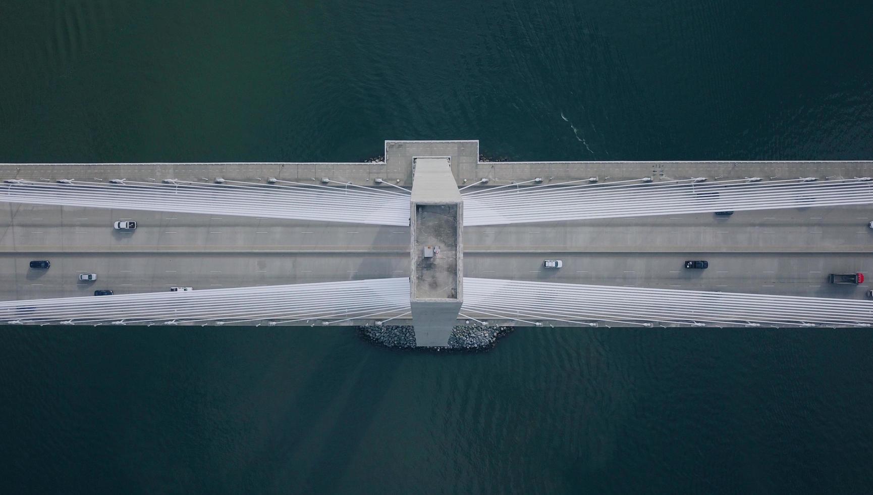 vue aérienne d'un pont photo