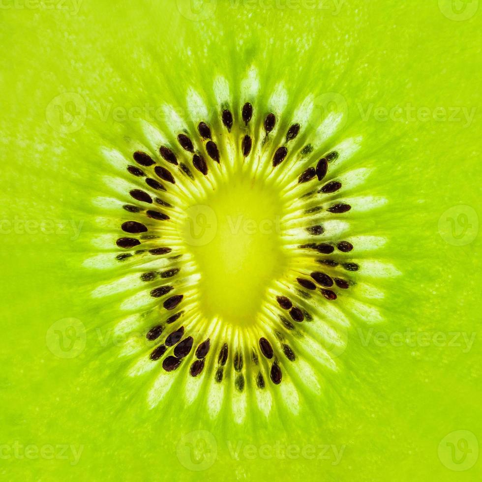 tranches de kiwis frais fond de texture macro gros plan photo