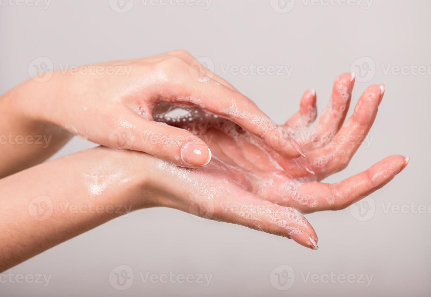 se laver les mains photo