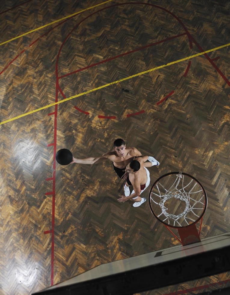 vue du match de basket photo