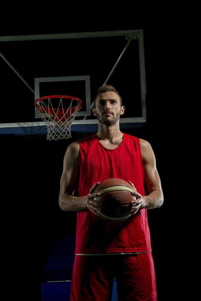 portrait de joueur de basket-ball photo