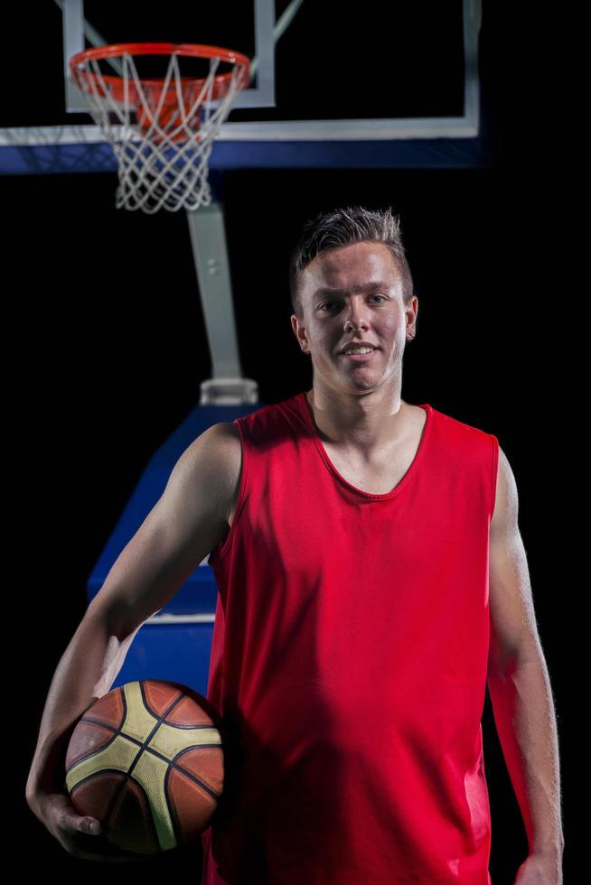 portrait de joueur de basket-ball photo