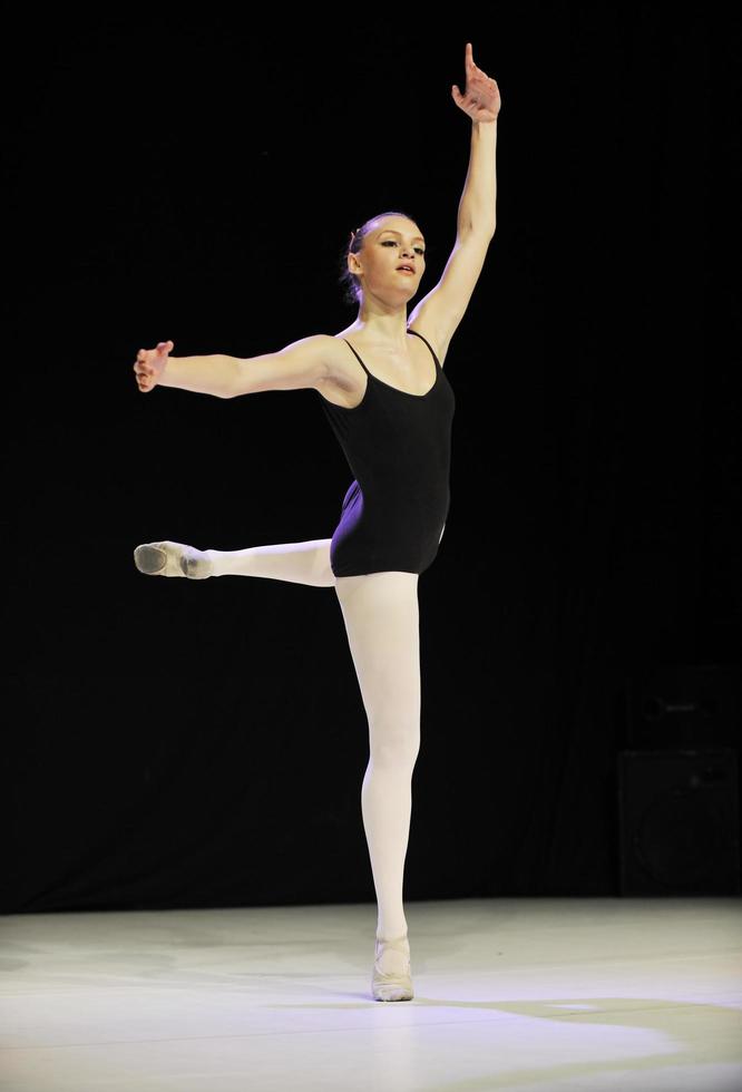 vue de fille de ballet photo