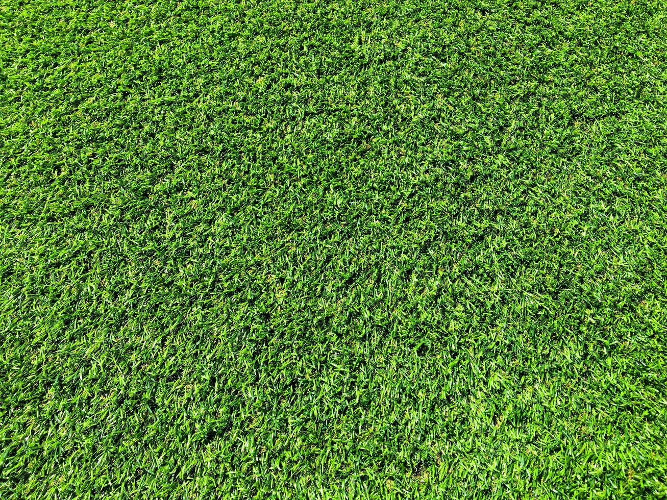 beau motif d'herbe verte du terrain de golf pour le fond. espace de copie pour le travail et la conception, vue de dessus photo