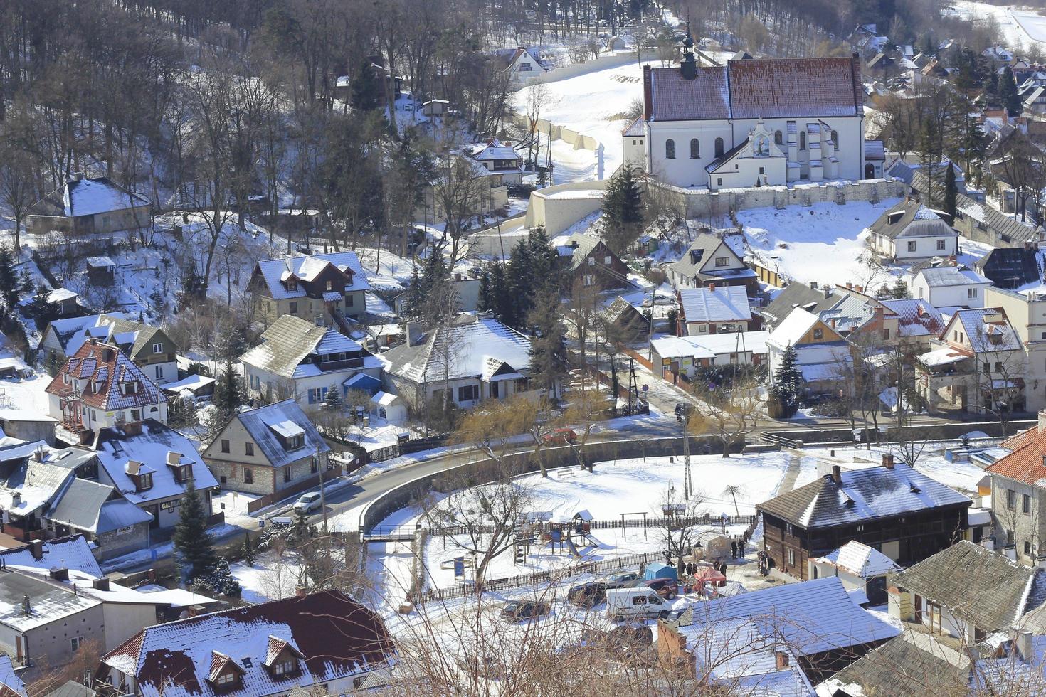 vue d'une ville en pologne photo