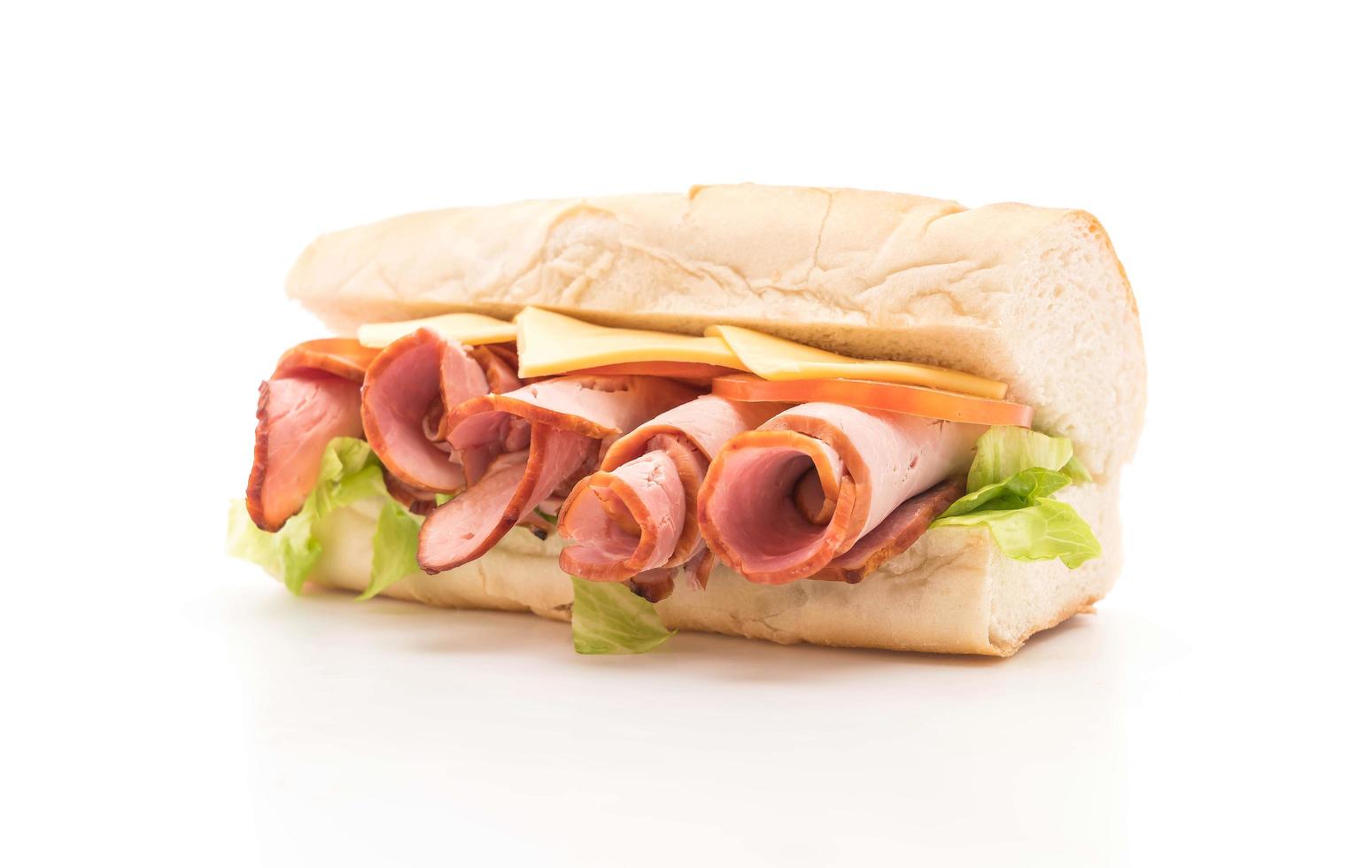 sandwich au jambon et fromage photo