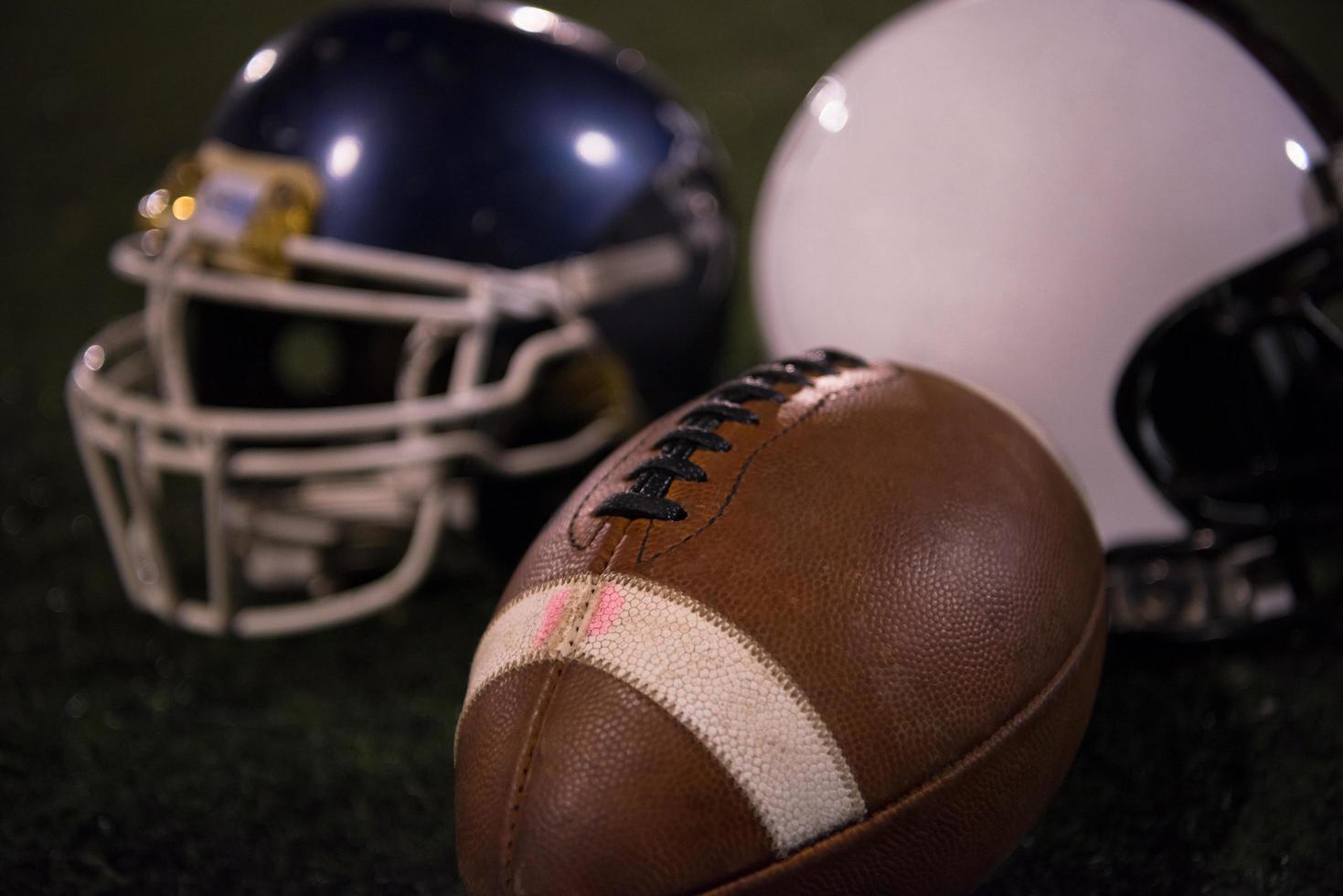 football américain et casques photo