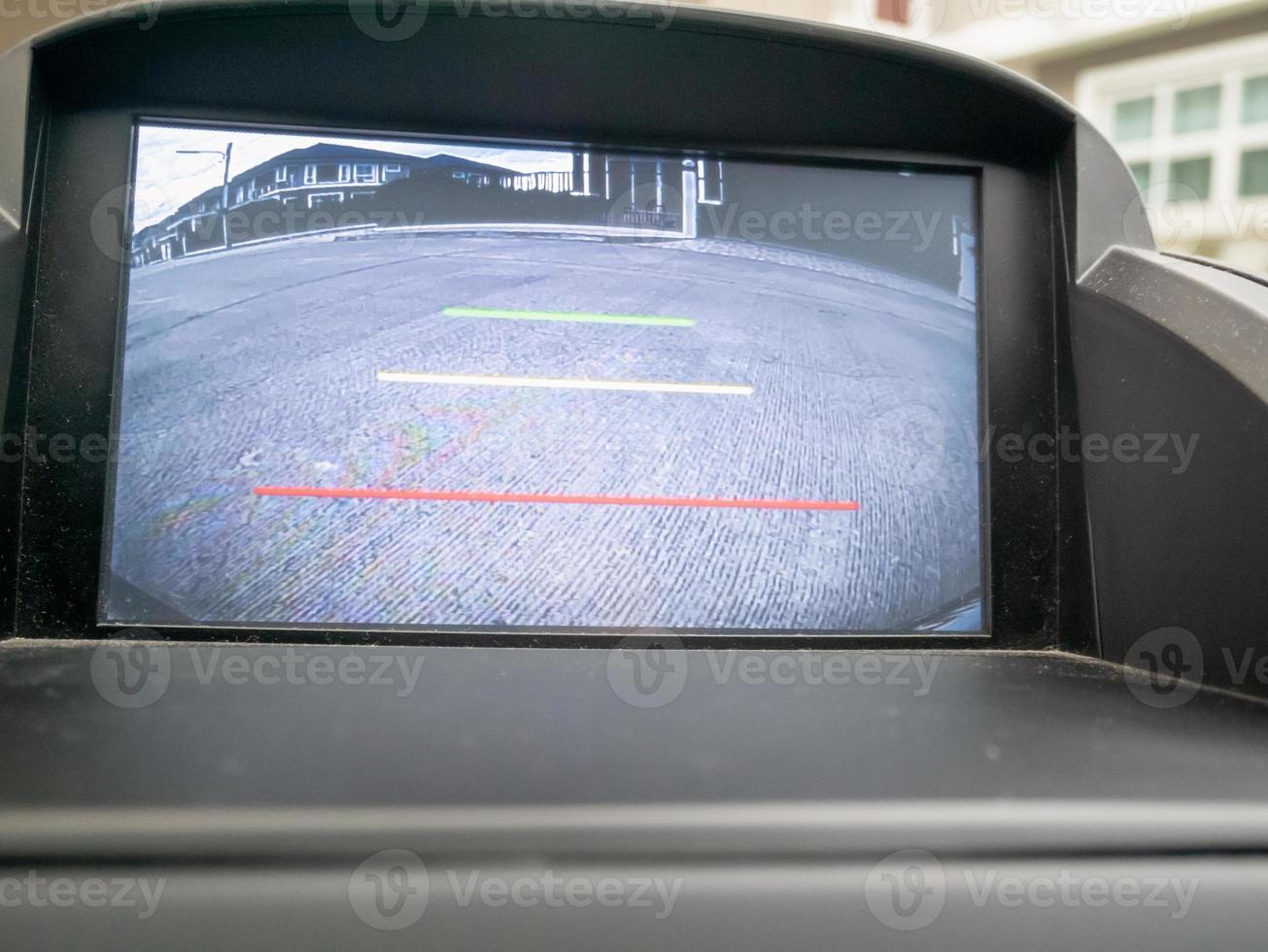 voiture vue arrière caméra vidéo écran moniteur affichage photo