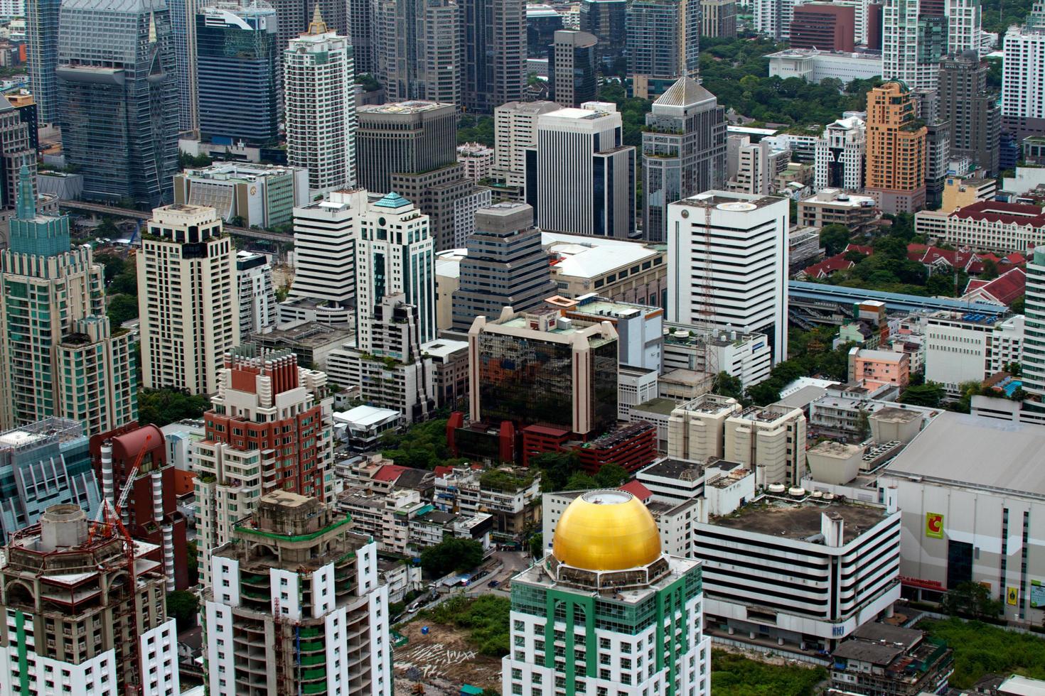 bangkok, chine, 2022 - vue sur la ville de bangkok photo