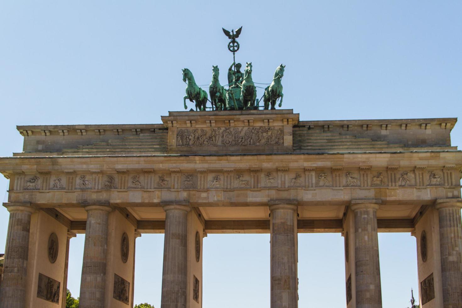 barcelone, espagne, 2022 - le brandenburger tor photo