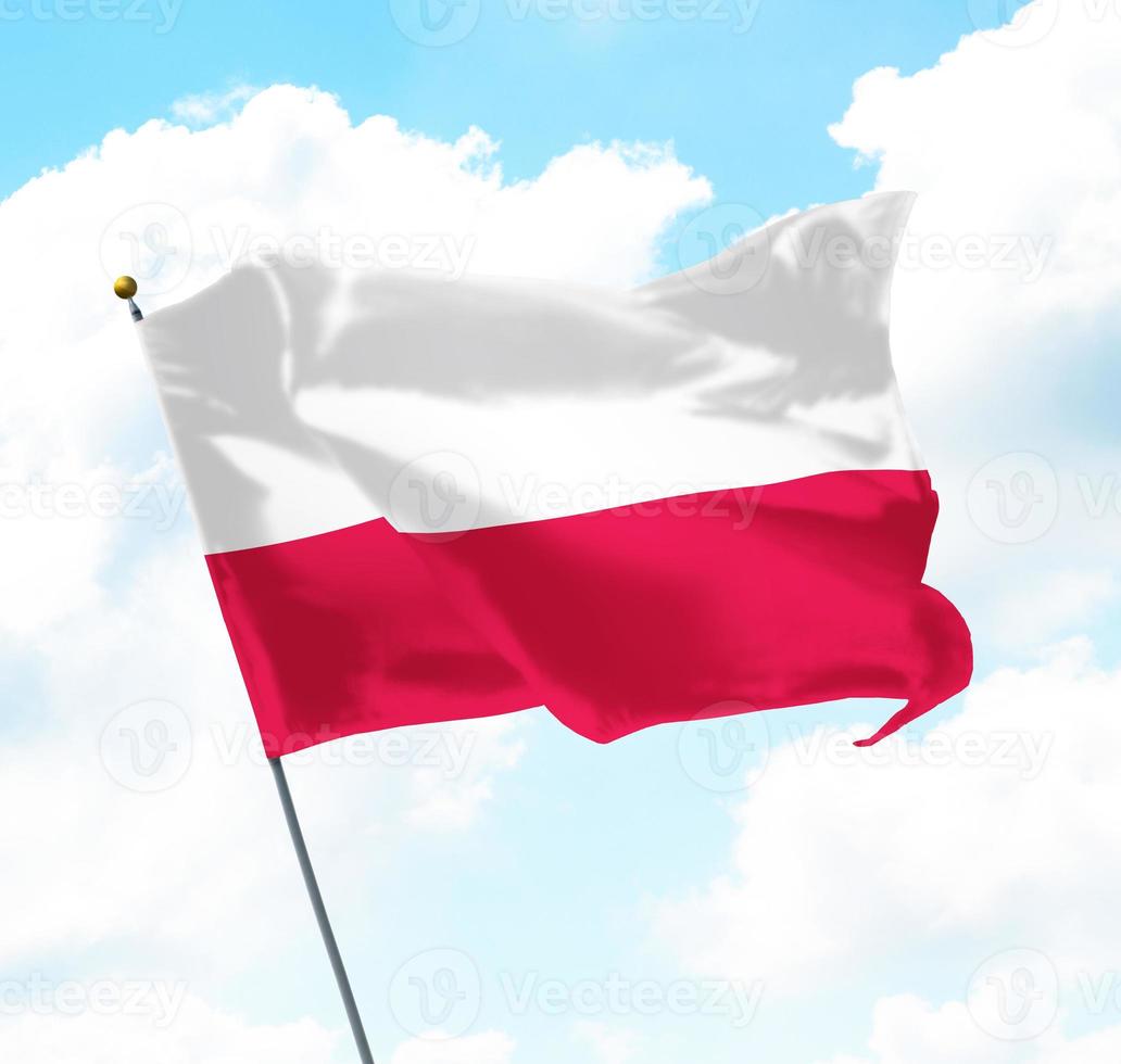 drapeau de la pologne photo