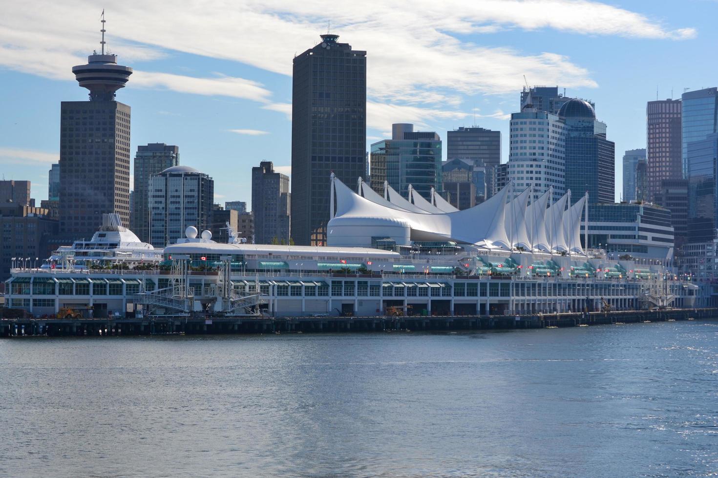 Skyline de vancouver dans la journée photo