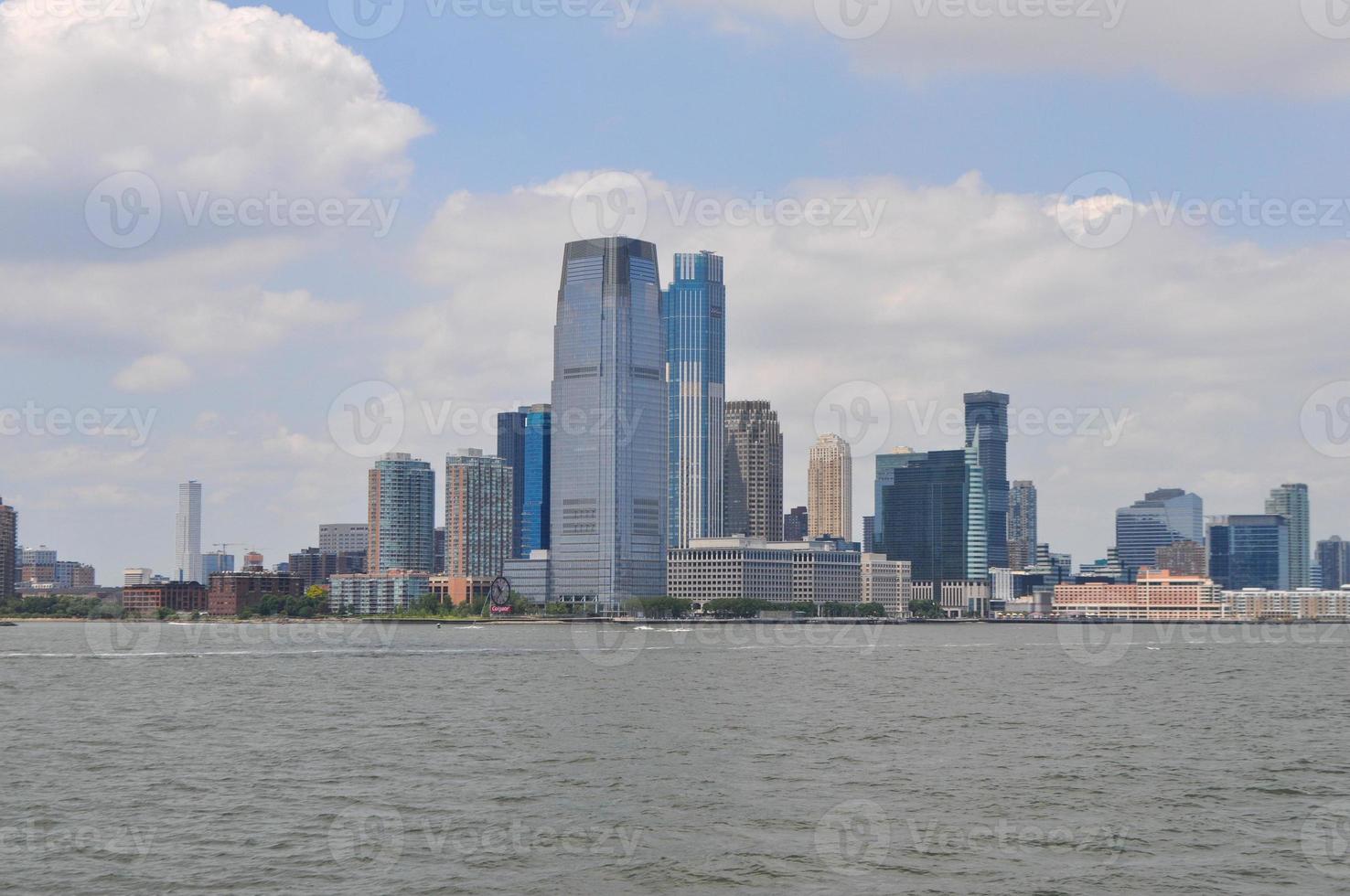 vue depuis le parc de la batterie à new york photo