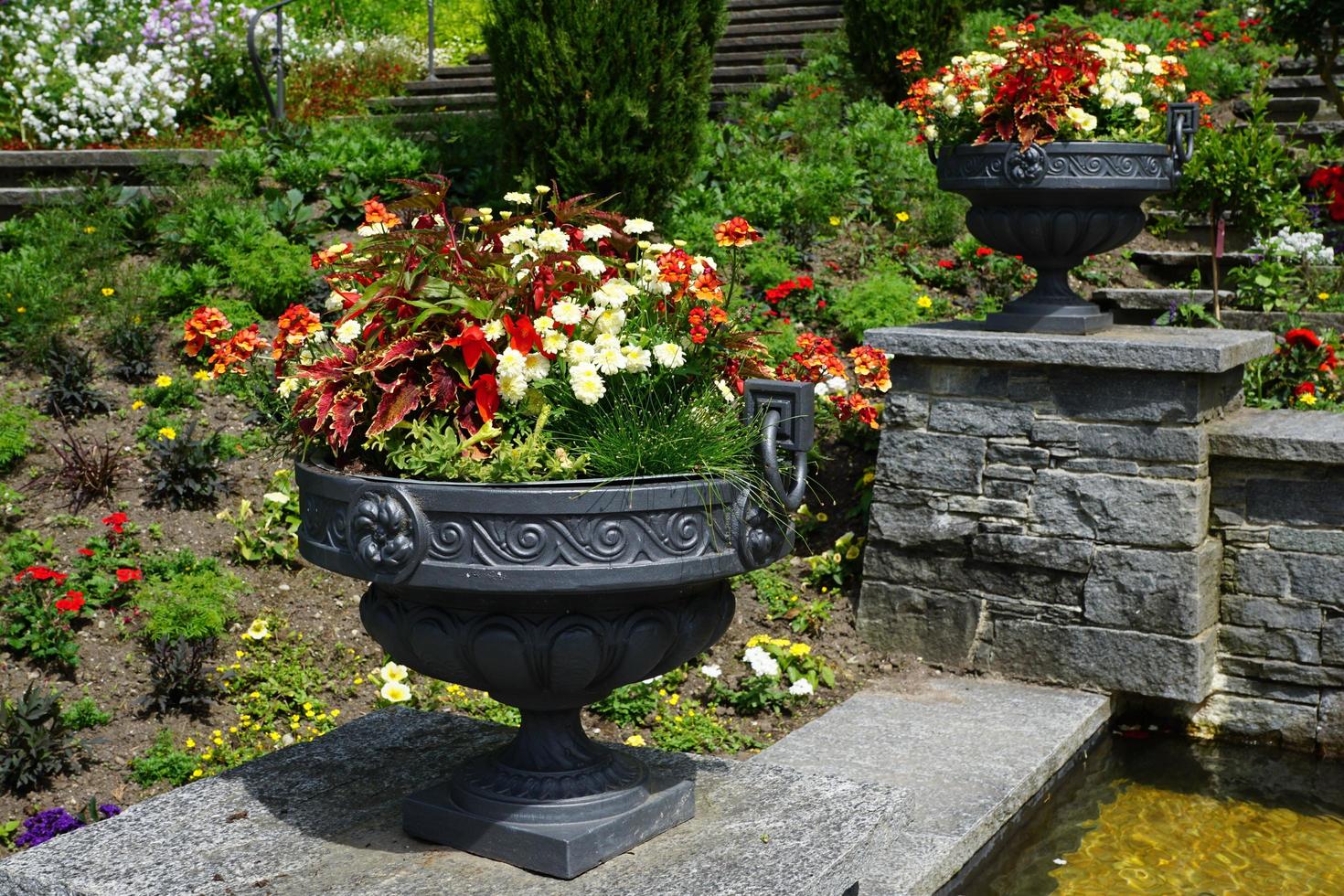 jardin d'été en allemagne photo