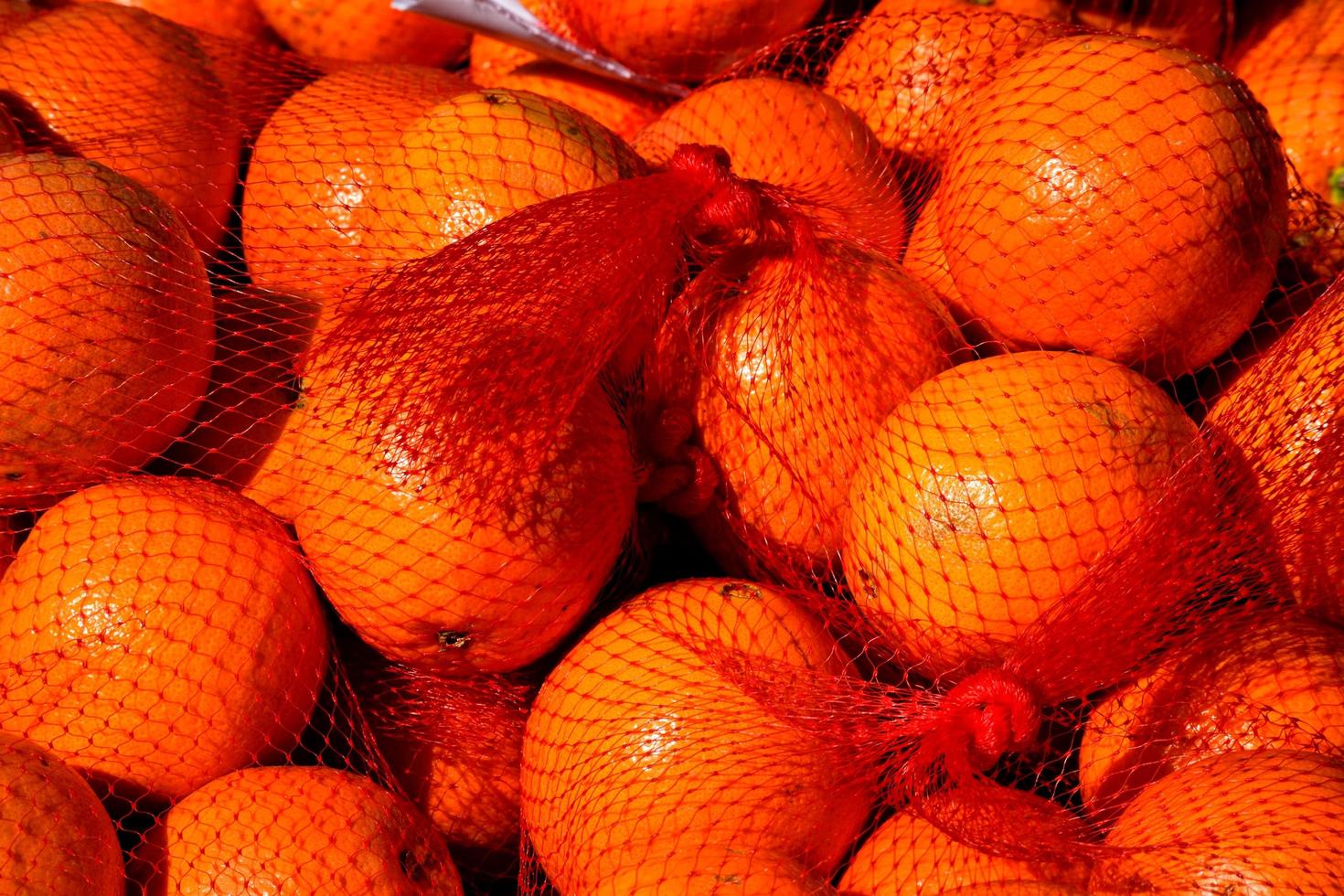 oranges au marché photo