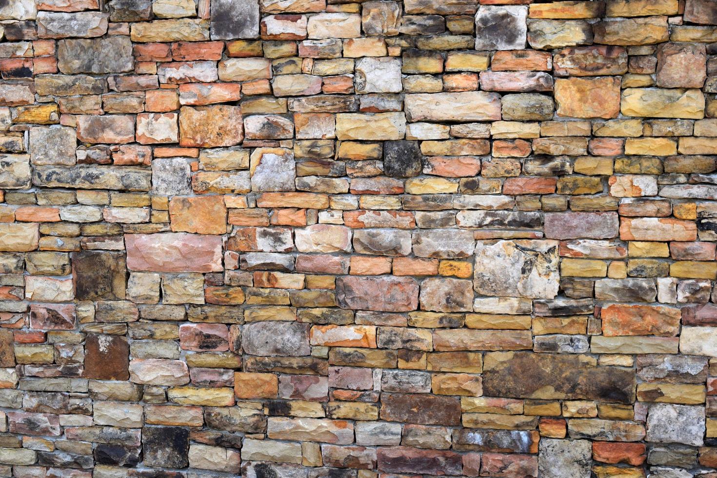 mur de briques, vue extérieure photo