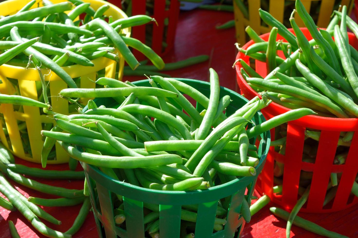 haricots verts à vendre photo