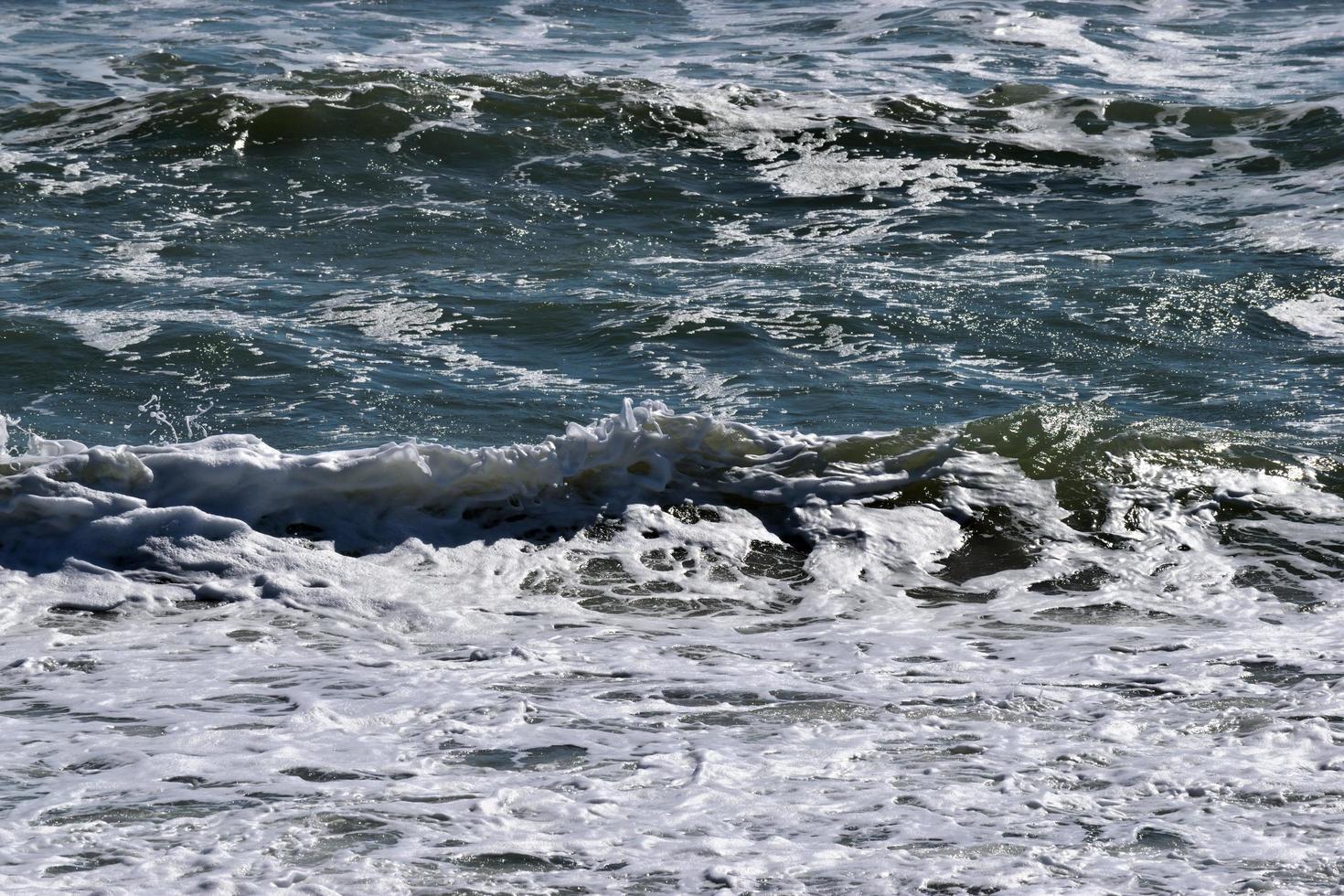 vagues de l'océan photo