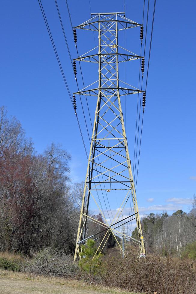 tour de transmission d'électricité photo