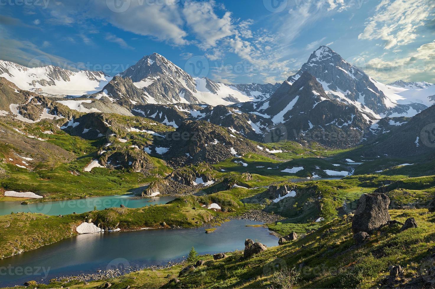 montagnes de l'Altaï photo
