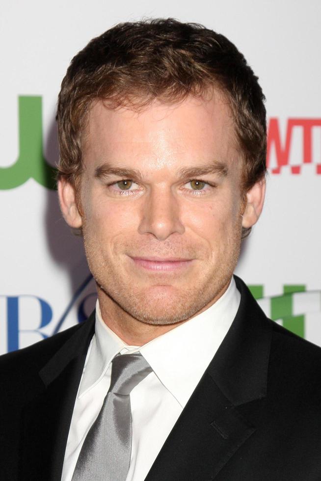 Los angeles, 3 août - michael c hall arrivant au cbs tca été 2011 all star party à robinson may parking garage le 3 août 2011 à beverly hills, ca photo