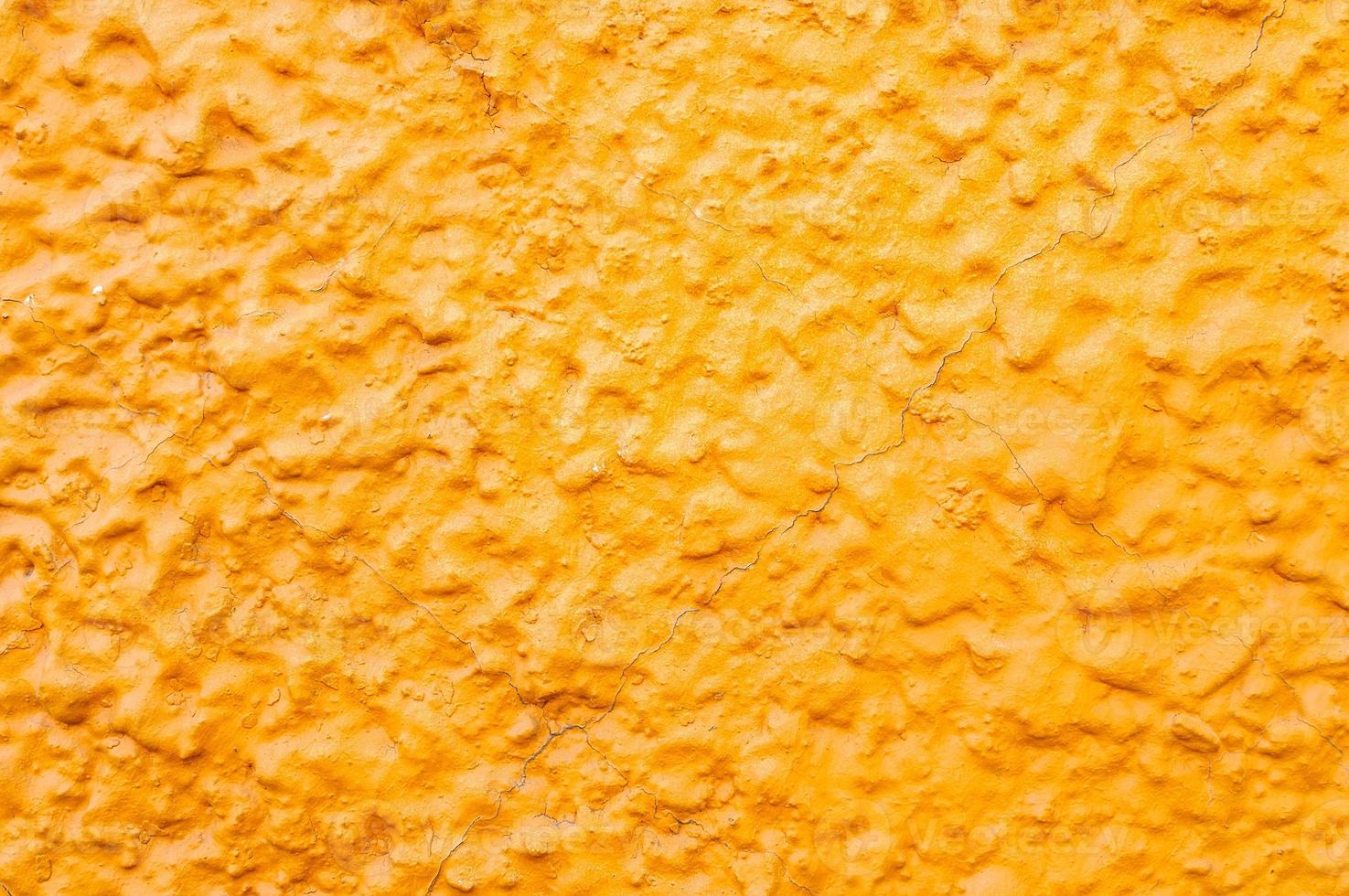 fond de texture de mur jaune photo