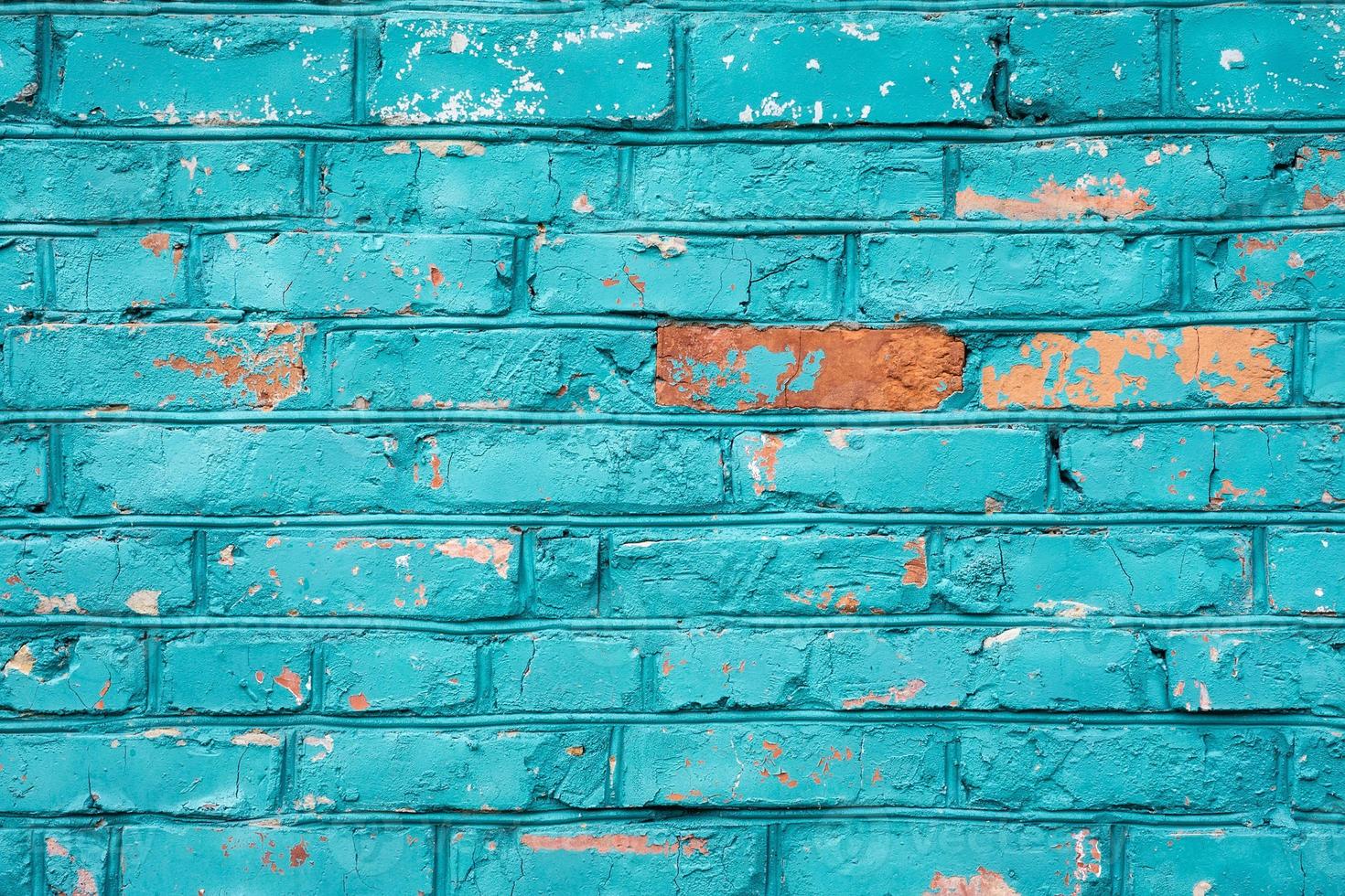 texture de mur de brique bleue photo