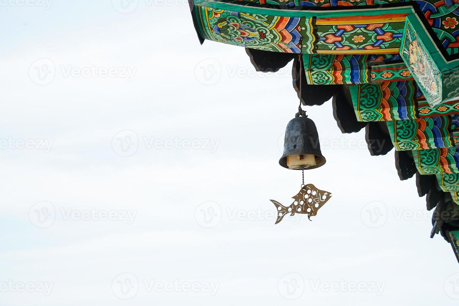 yeosu, province de jeolla du sud, corée du sud un paysage de temple photo