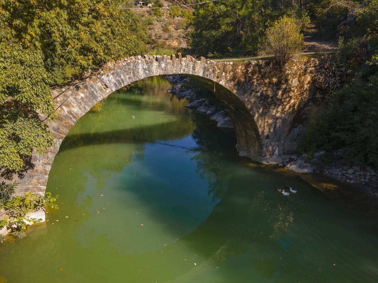 vues à couper le souffle de l'air dans la nature. c'est l'automne ici photo