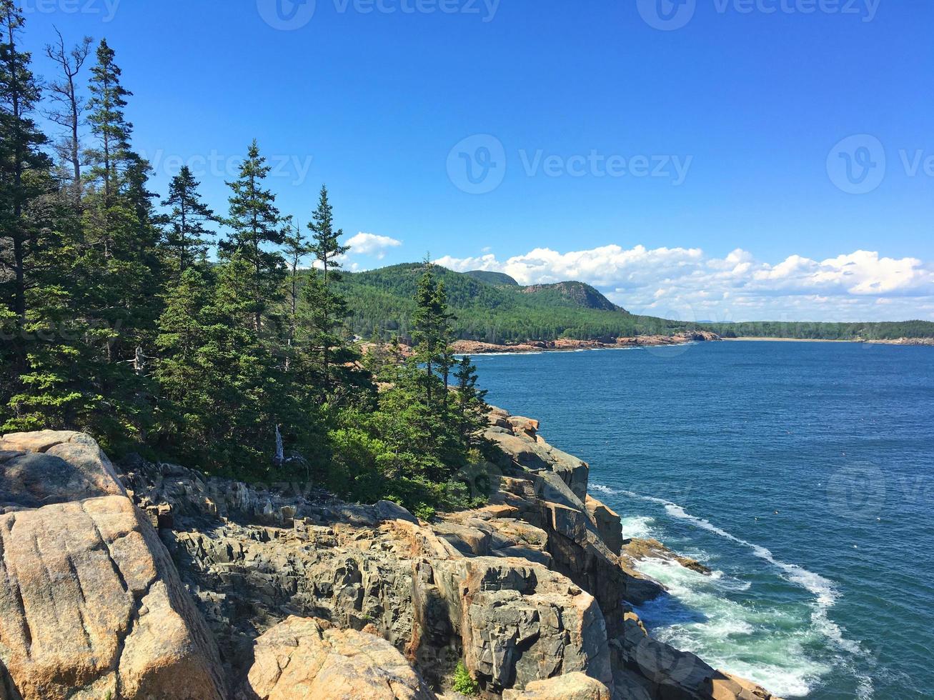 vue sur le lac d'acadie photo